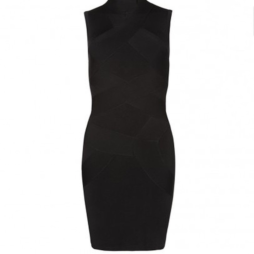 Allsaints Black spandex dress